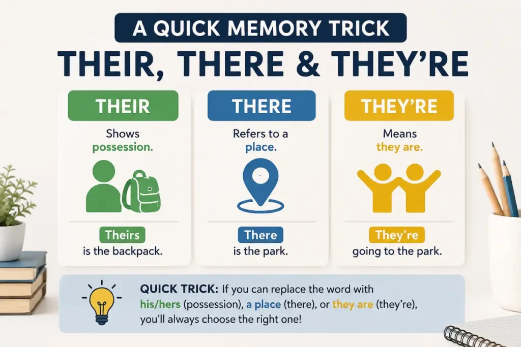 A Quick Memory Trick For Their There And They're
