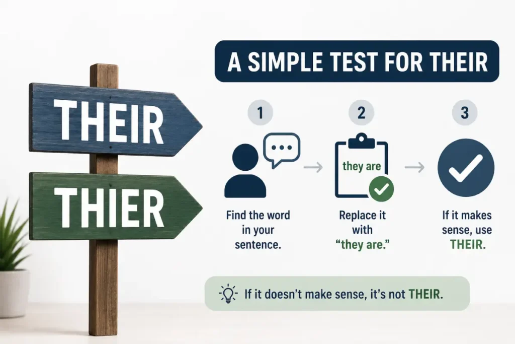 A Simple Test For Their