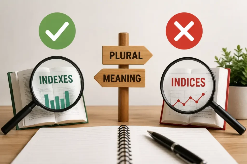 Indexes or Indices