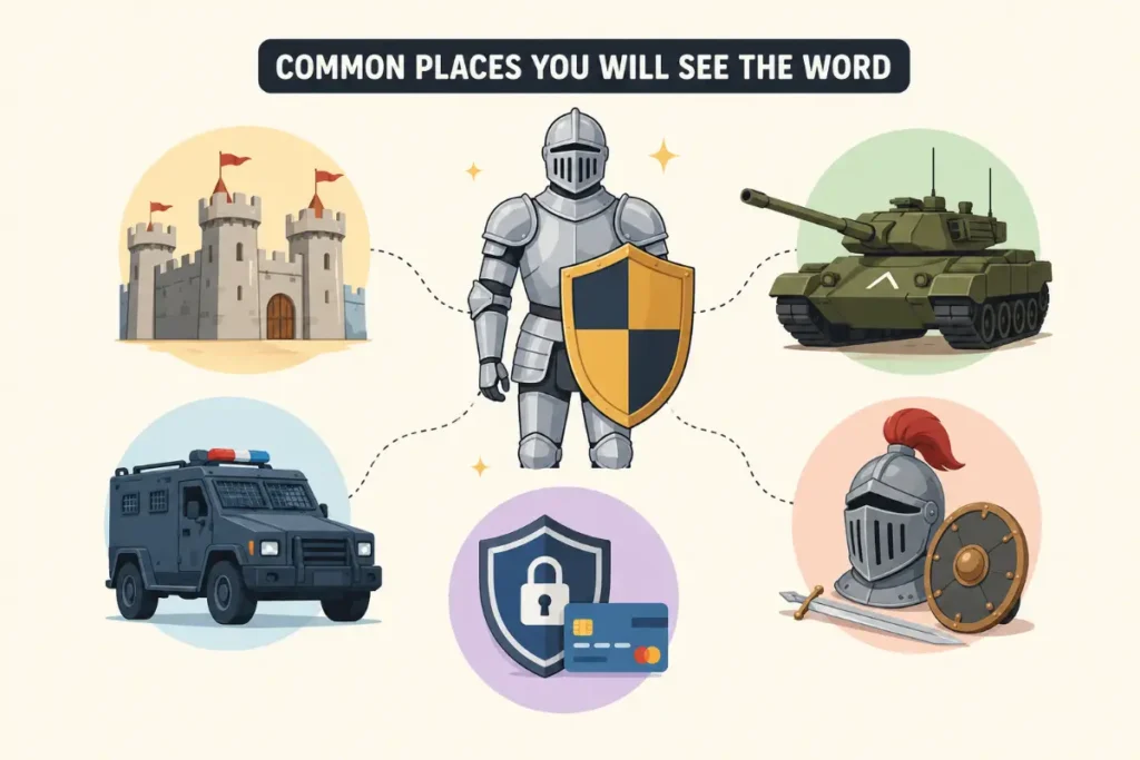 Common Places You Will See The Word