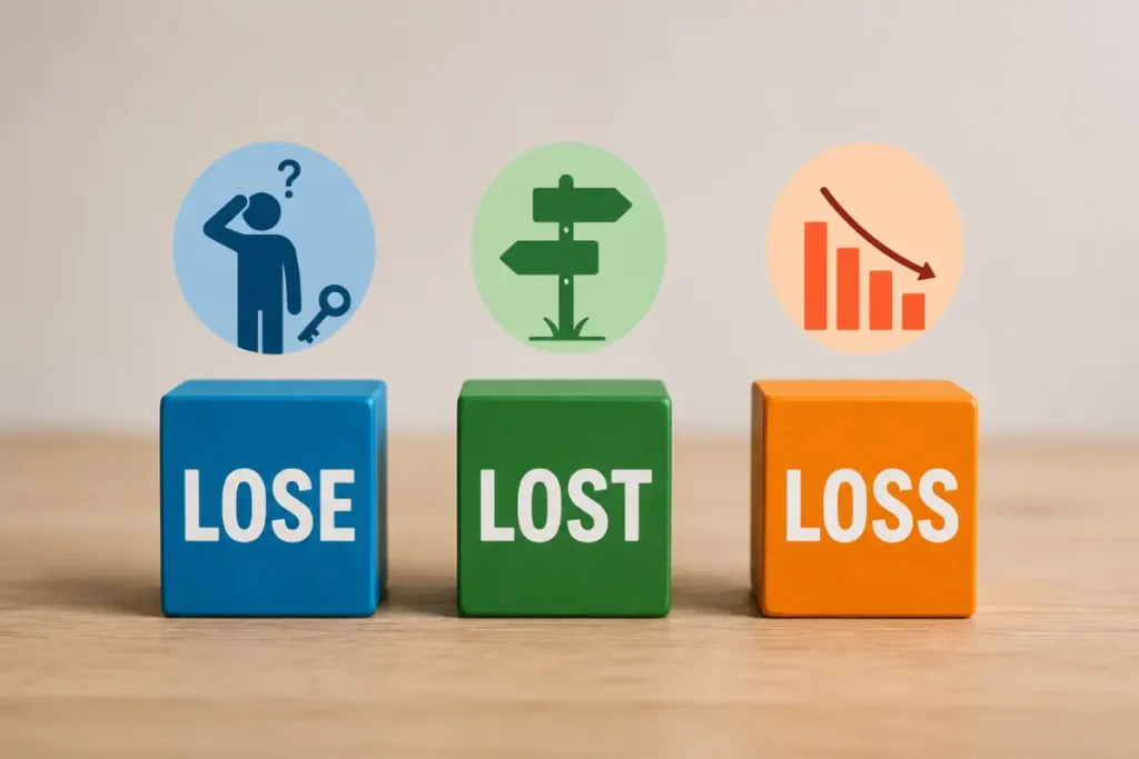 The Difference Between Lose Lost And Loss