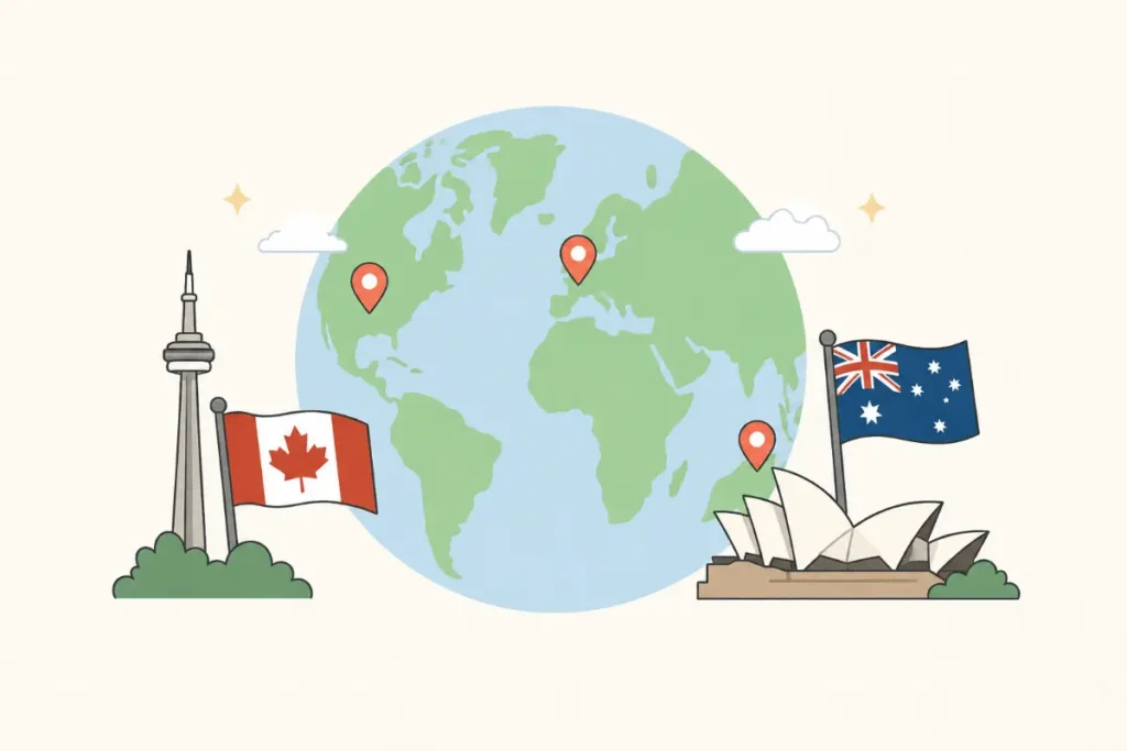 What About Canada Australia And Other Countries