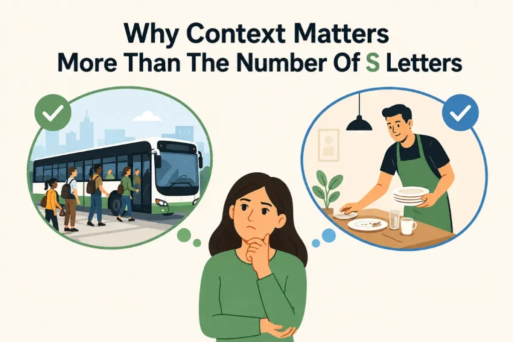 Why Context Matters More Than The Number Of S Letters