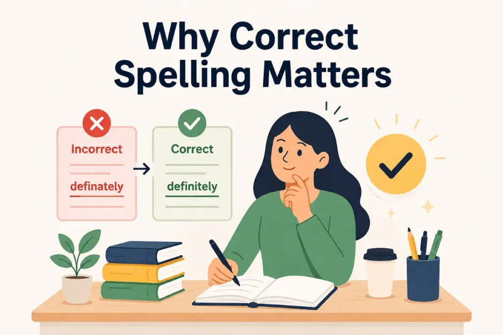Why Correct Spelling Matters