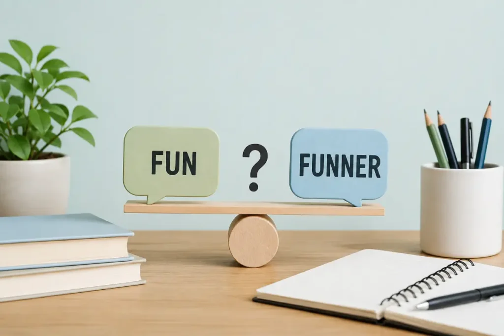 Why Native Speakers Use Funner