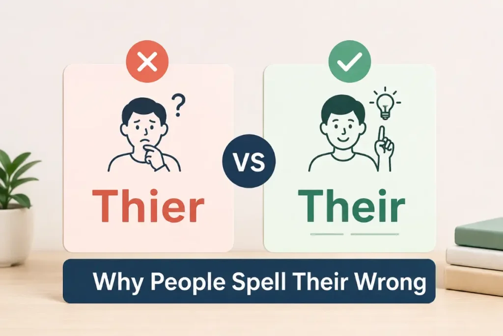 Why People Spell Their Wrong