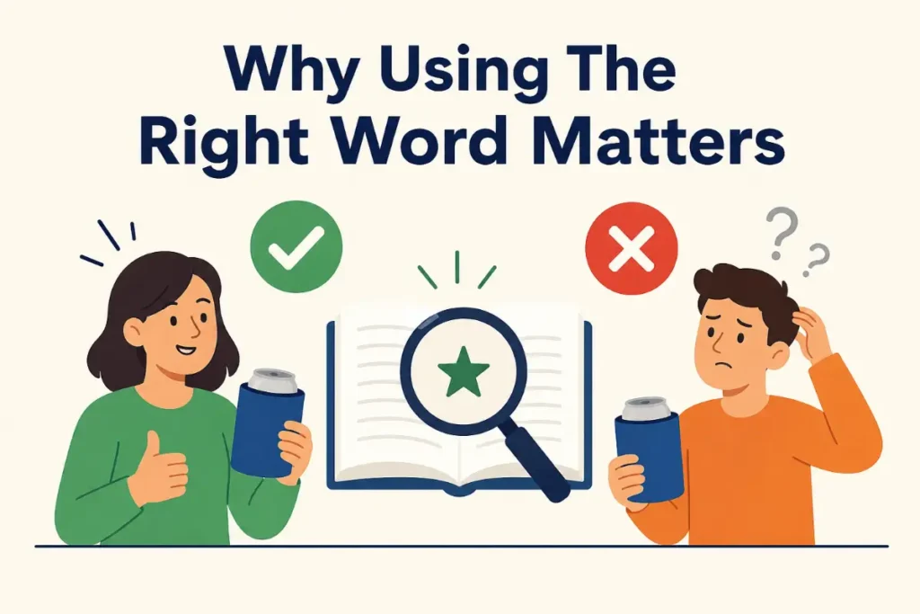 Why Using The Right Word Matters