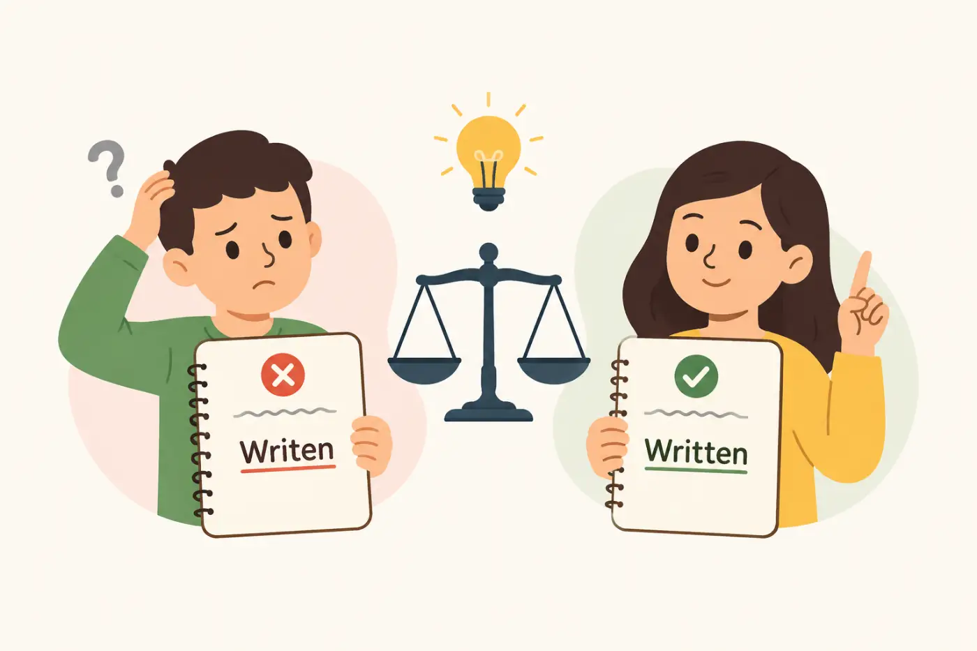 writen-or-written