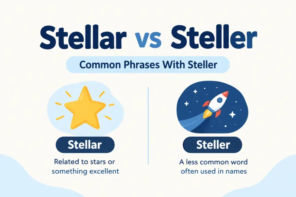 Common Phrases With Steller