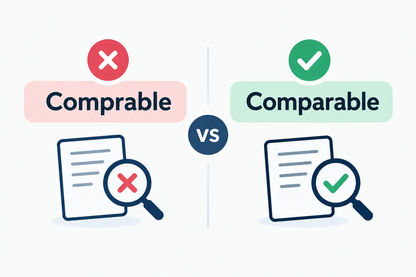 comprable-vs-comparable