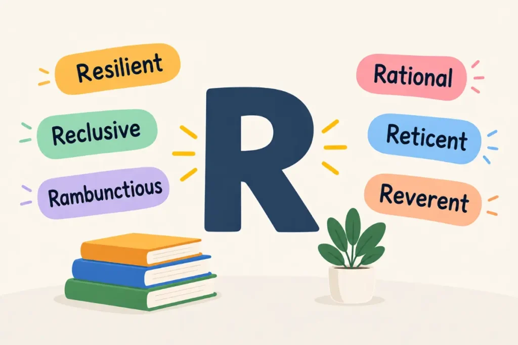 Less Common R Adjectives