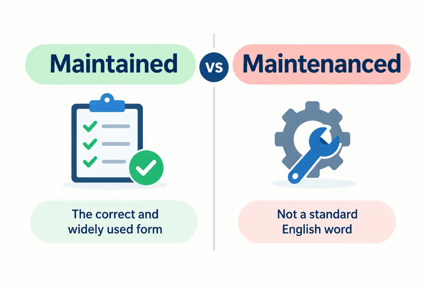 maintained-vs-maintenanced