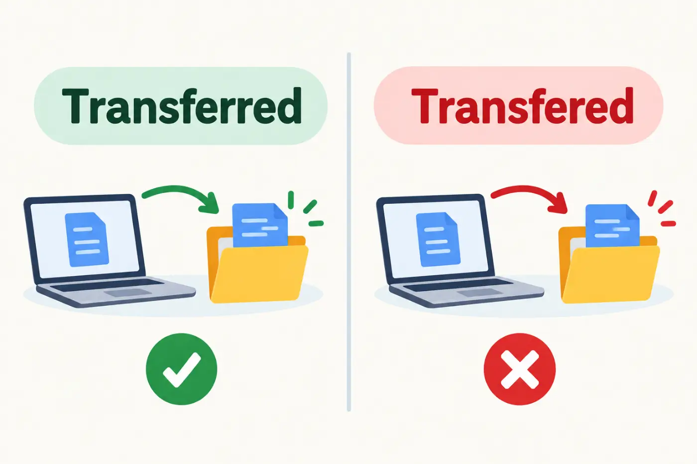 transferred-or-transfered