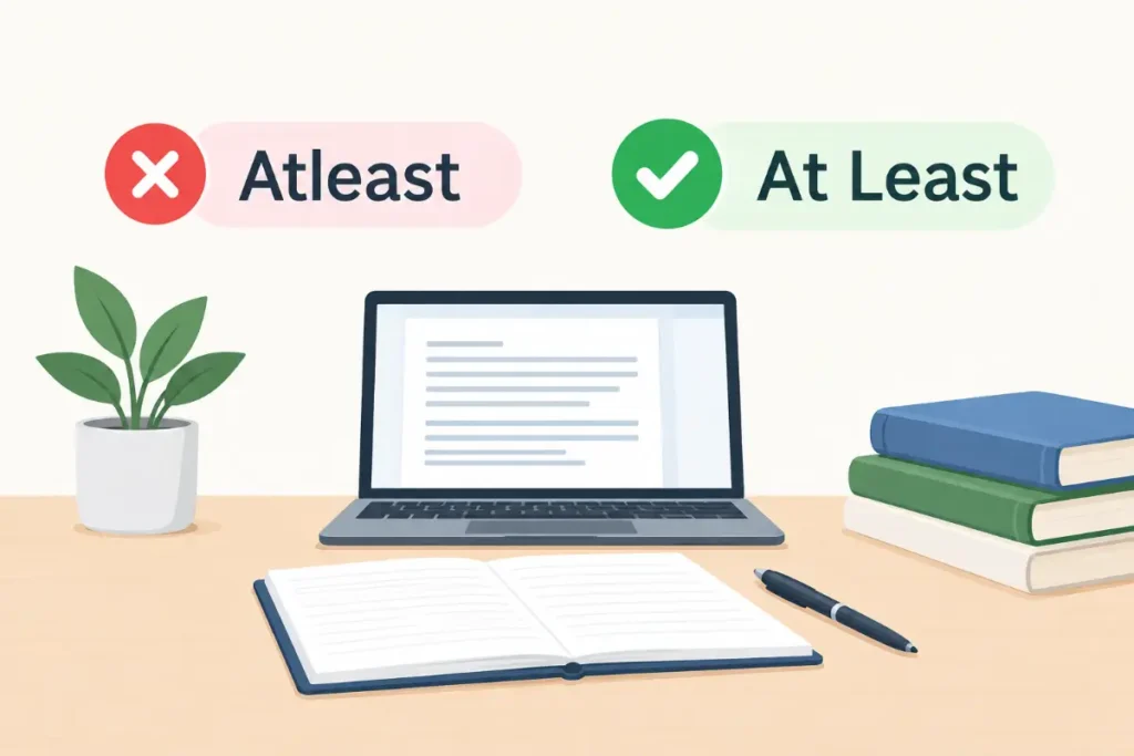 Using At Least In Formal Writing