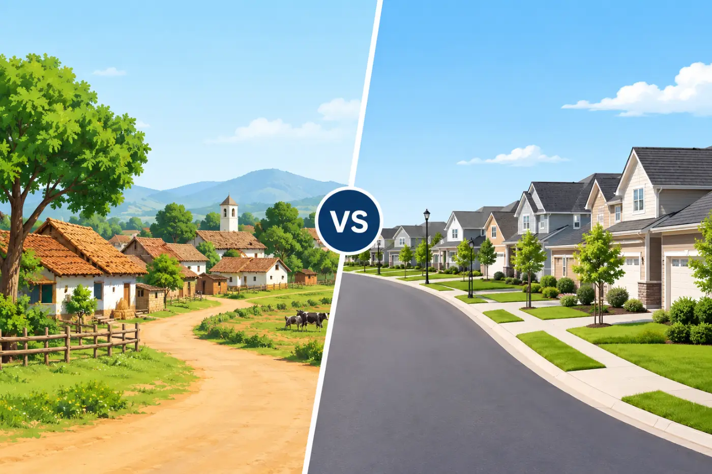 village-vs-subdivision