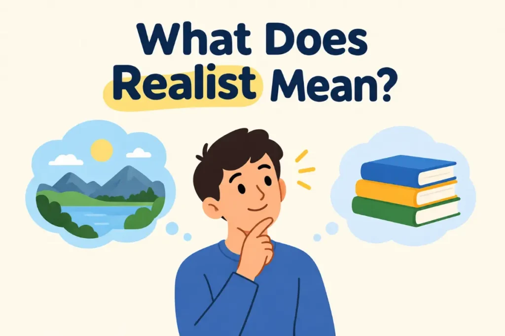 What Does Realist Mean