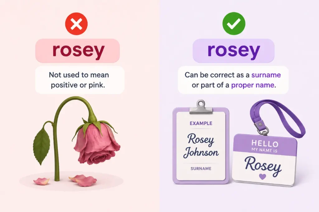 When Rosey Can Be Correct
