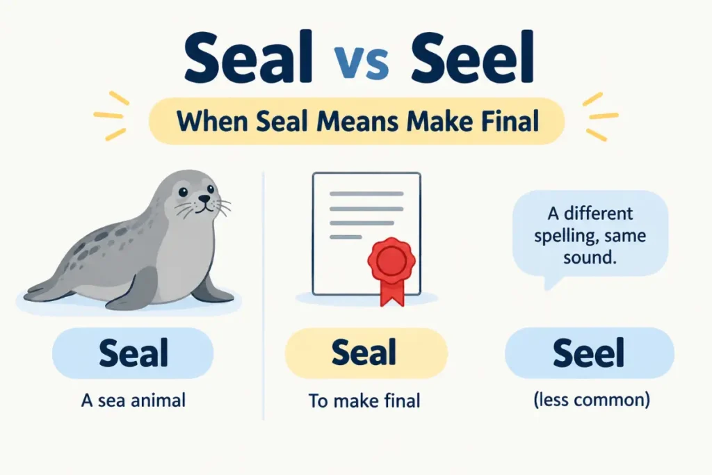 When Seal Means Make Final