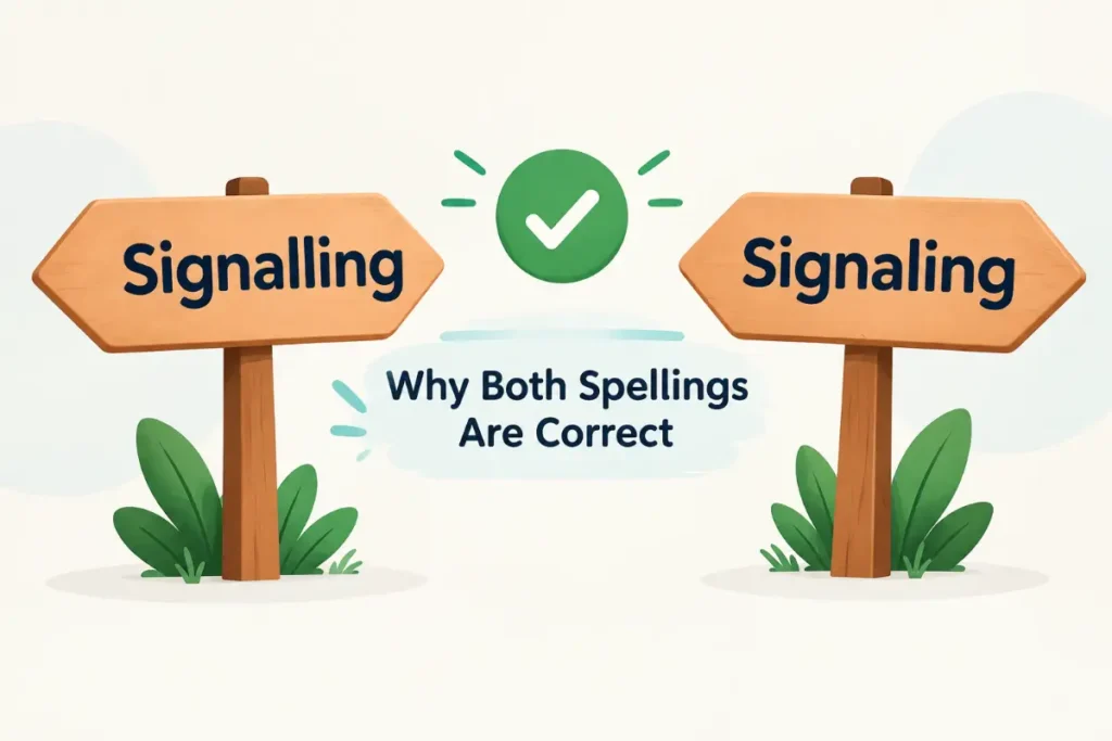 Why Both Spellings Are Correct