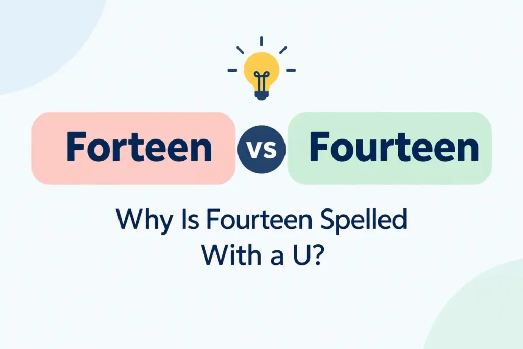 Why Is Fourteen Spelled With A U