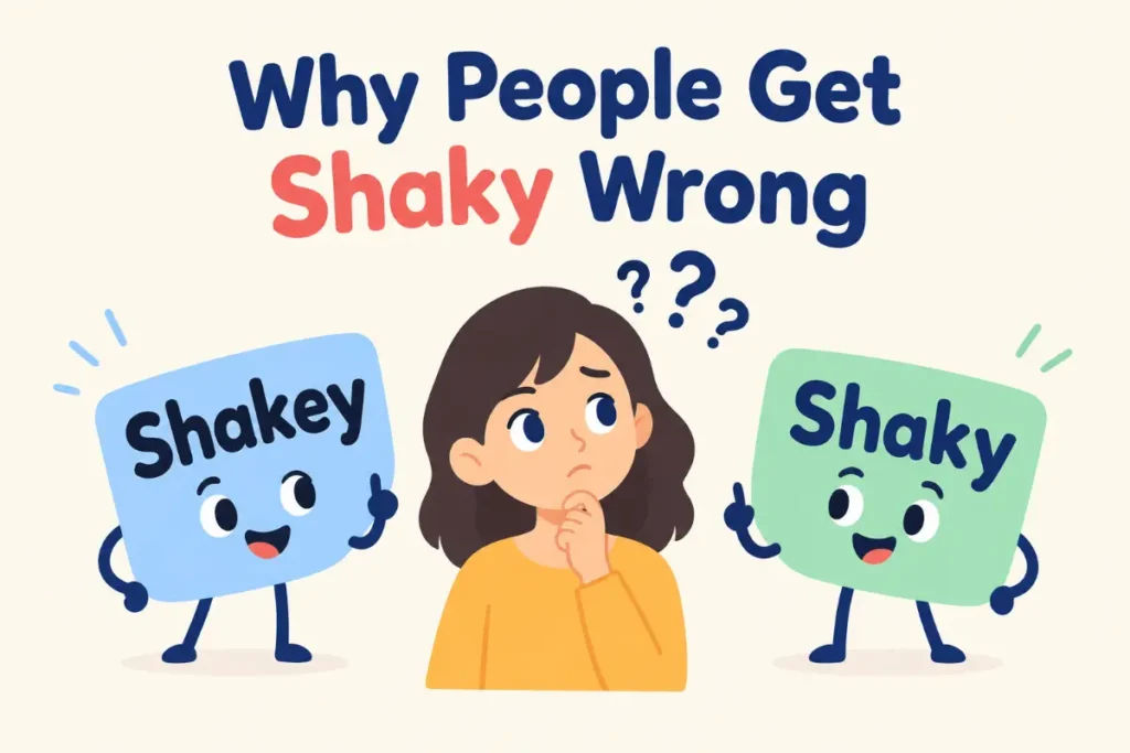 Why People Get Shaky Wrong