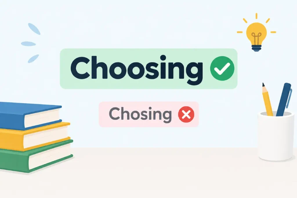 Why The Spelling Is Choosing